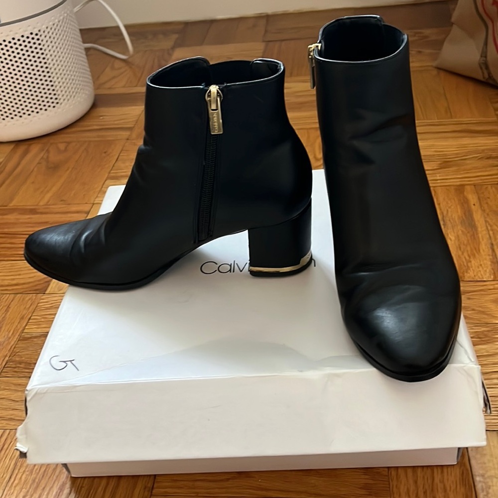 Calvin Klein booties